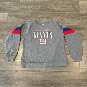 New York Giants NFL‎ Women’s  Gray Crewneck Sweatshirt Size Medium